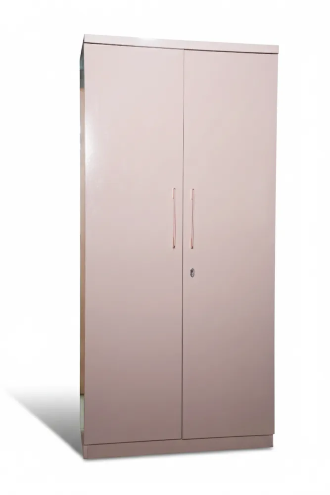Blush Two-Door Storage Wardrobe — main view