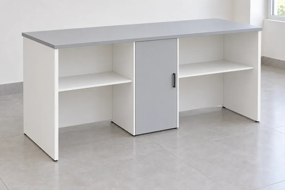 Grey Standing Work Counter — main view