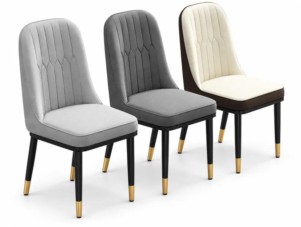 Upholstered High-Back Dining Chairs — main view